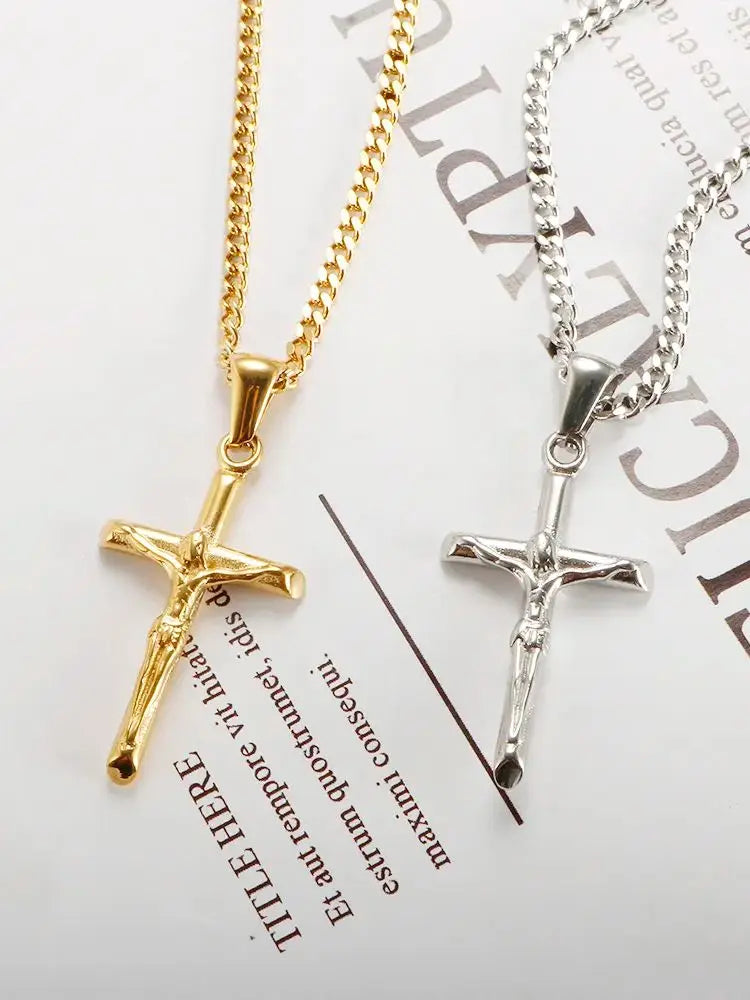 Colar Crucifixo Unissex