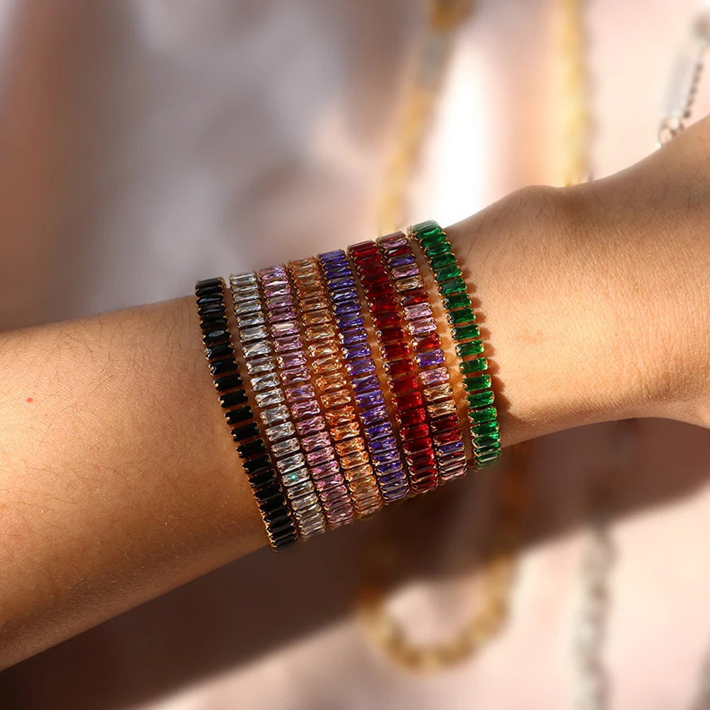 Pulseira Riviera Quadrada