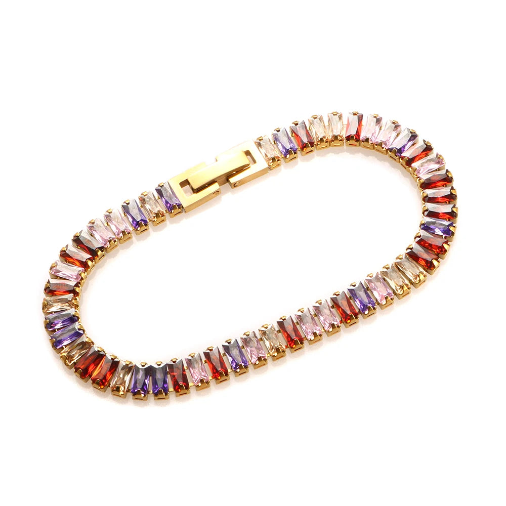 Pulseira Riviera Quadrada
