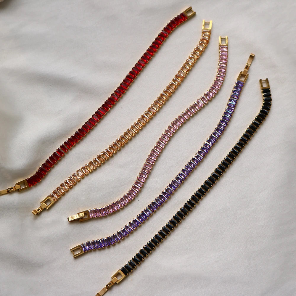 Pulseira Riviera Quadrada