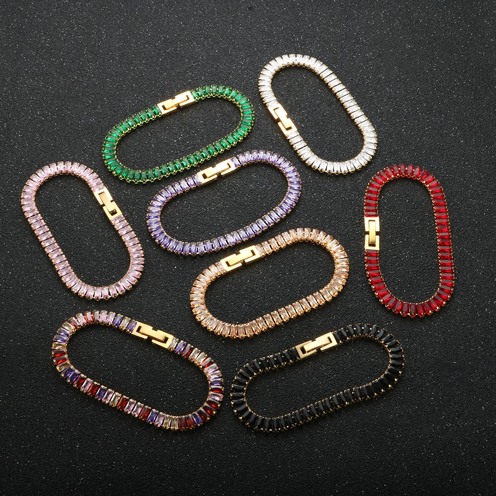 Pulseira Riviera Quadrada