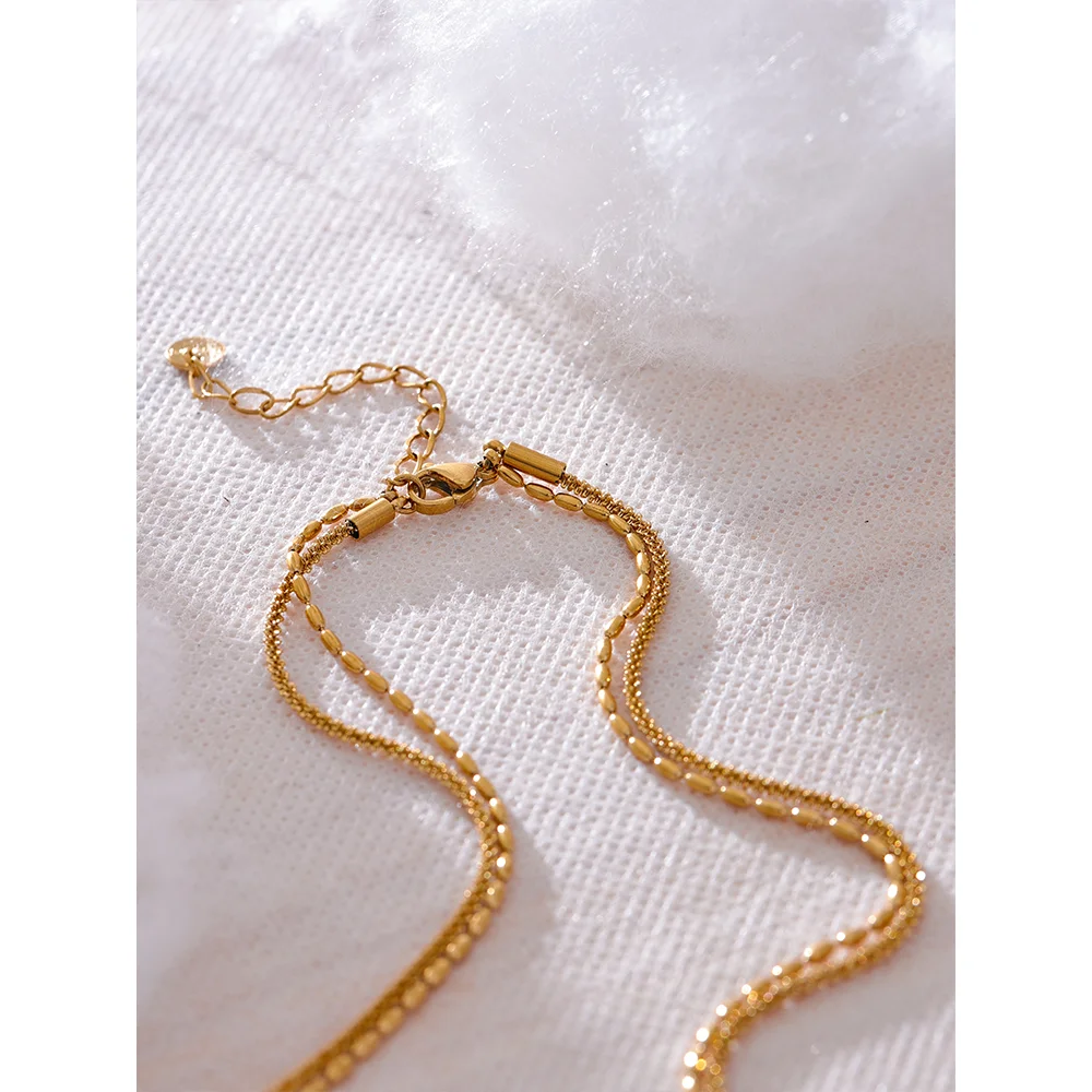 Colar Duplo Beads
